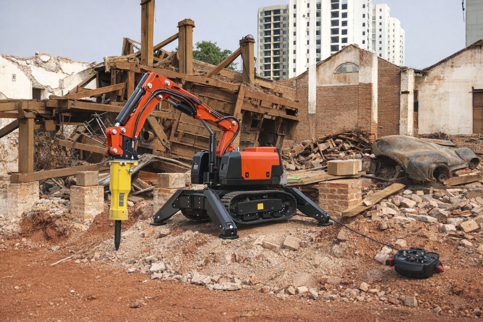 Riv snabbare och säkrare med Brokk så hyr du rätt maskin från Kendrill